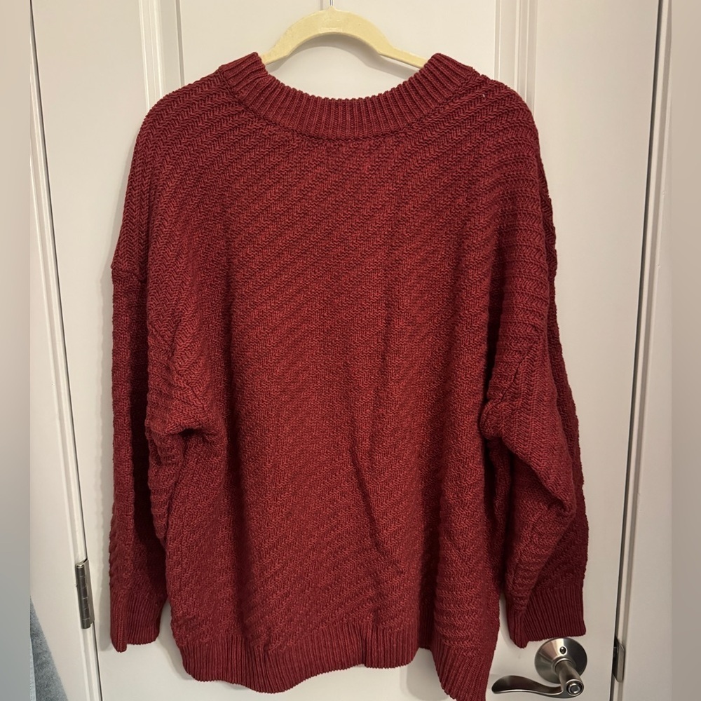 Universal Thread Burgundy Sweater - Picture 4 of 8